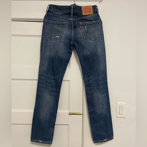 EUC Men’s Size 29 (29” X 32”) Levi’s 511™ Slim Fit Distressed Jeans 100% Cotton - Picture 7 of 11